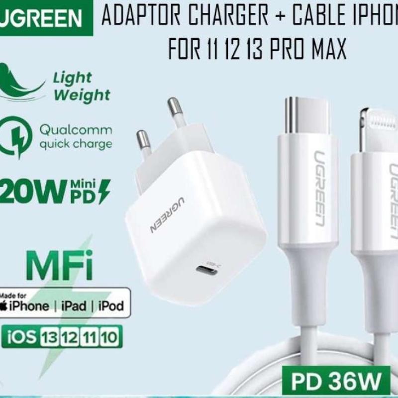 Jual Ugreen Adaptor Charger Kabel iPhone 11 12 13 Pro Max