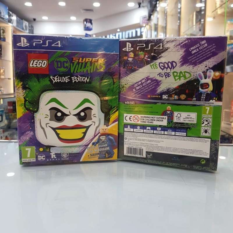 Ps4 Lego DC super villains deluxe figure included