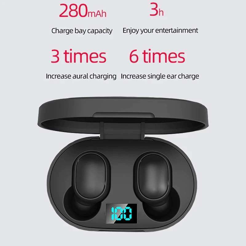 Tebaurry bluetooth earphones 5.0 2025