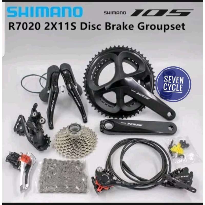 Harga groupset discount shimano 105
