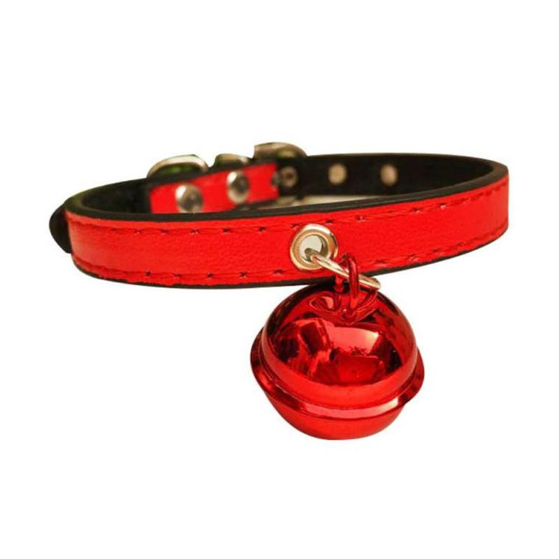 Jual Bluelans Fashion Christmas Party Puppy Dog Cat Kitten Faux Leather Bell Necklace Collar 1 Online Desember 2020 Blibli