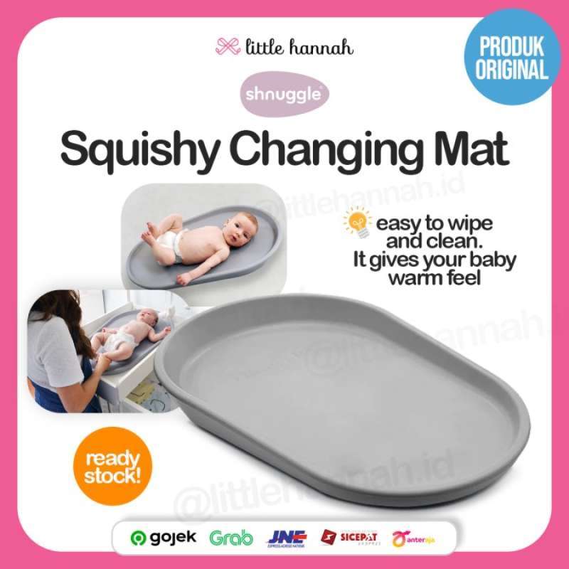 Promo Free Ongkir Shnuggle Squishy Baby Changing Mat Alas Ganti