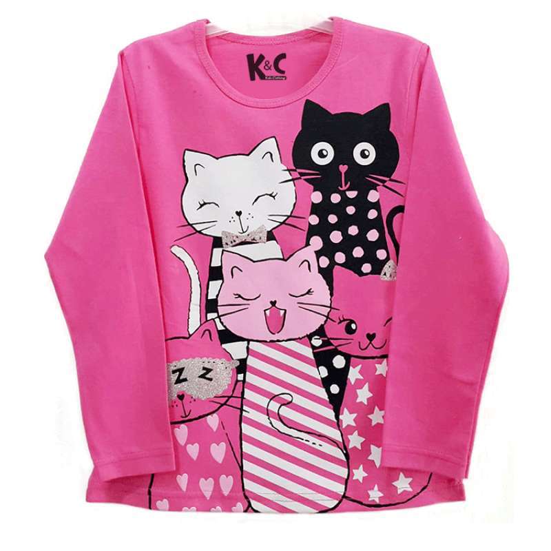 Jual Baju Anak Perempuan Kaos Anak Lengan Panjang Motif Five Cats Pink 1 10 Tahun Online Februari 2021 Blibli Ada beragam pilihan model baju anak perempuan terbaru yang bisa kamu pilih untuk membuat fashion anak perempuanmu semakin menarik. baju anak perempuan kaos anak lengan panjang motif five cats pink 1 10 tahun
