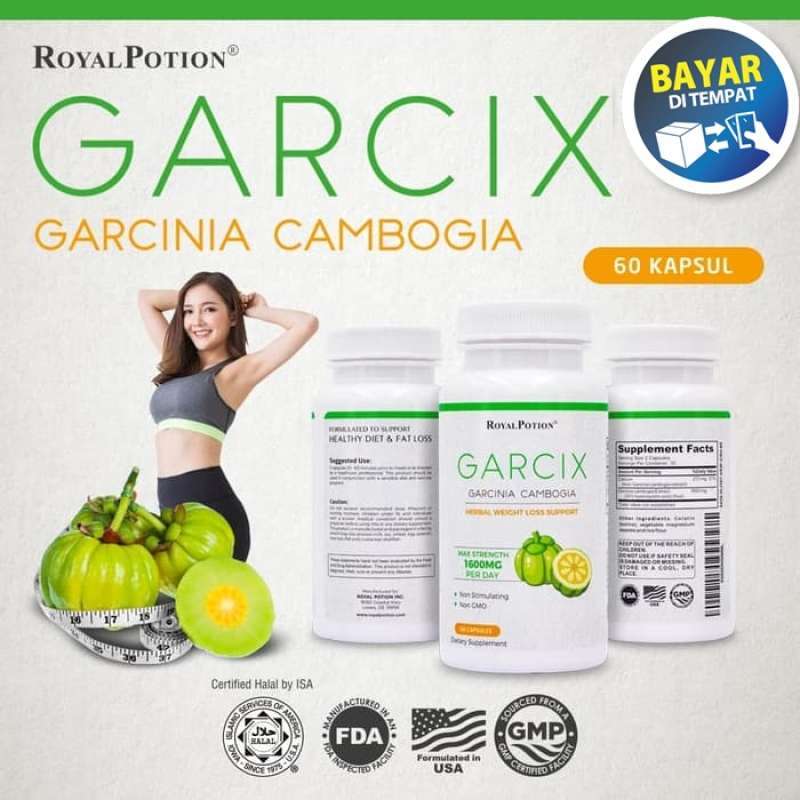 Jual Obat Diet Cepat Garcix Garcinia Cambogia Asli Original Pelangsing Badan Herbal Online November 2020 Blibli Com