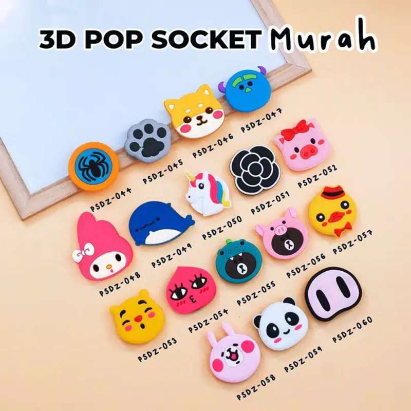 Jual Pop Socket Hp I Ring Hp Karakter Lucu Online Desember 2020 Blibli