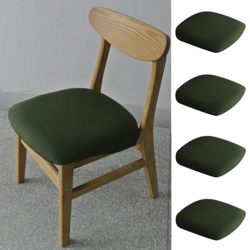 Jual 4pcs Dining Chair Covers Waterproof Stretch Dining Chair Protctor Cover Slipcover With Locking Buckle Green Online Oktober 2020 Blibli Com