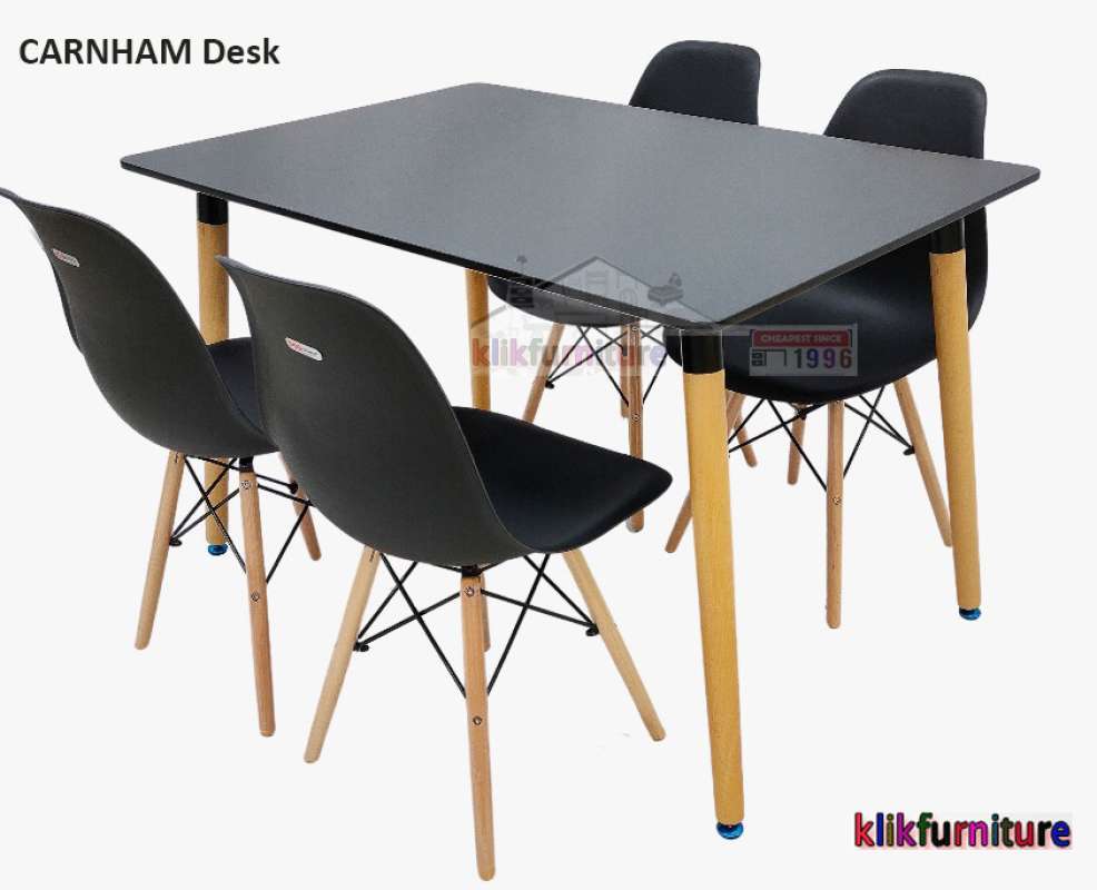 Jual Meja Makan Eames Table Meja Cafe Carnham White Online Oktober 2020 Blibli Com
