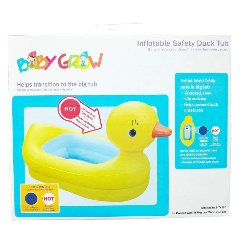 Jual Babygrow Kolam Mandi Bayi Karet Bak Anak Bebek Baby Inflatable Safety Duck Tub 1 Pcs Online September 2020 Blibli Com