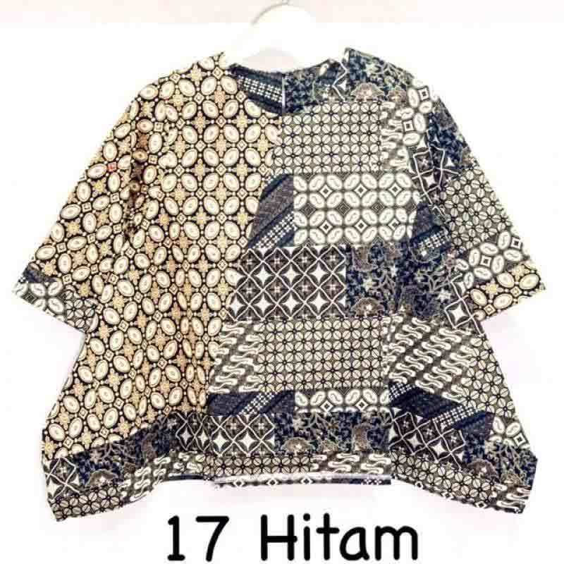 Jual Abk1 Baju Batik Wanita Lengan Pendek Model Asimetris Ikat Samping U Atasan Kerja Bhn Katun Strecth Murah Mei 2021 Blibli