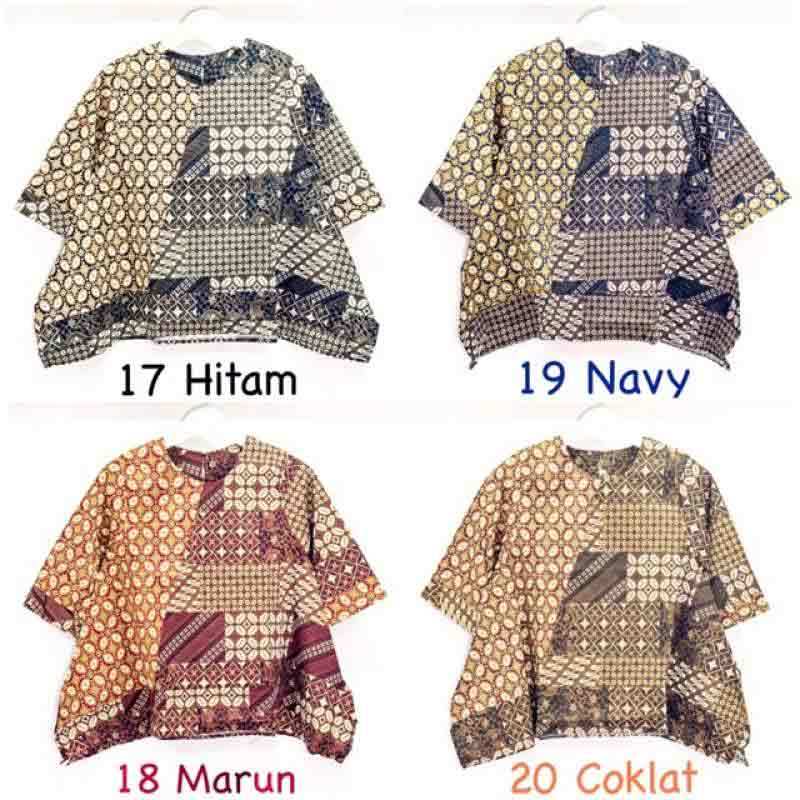 Abk1 Baju Batik Wanita Lengan Pendek Model Asimetris Ikat Samping U Atasan Kerja Bhn Katun Strecth Terbaru Juli 2021 Harga Murah Kualitas Terjamin Blibli