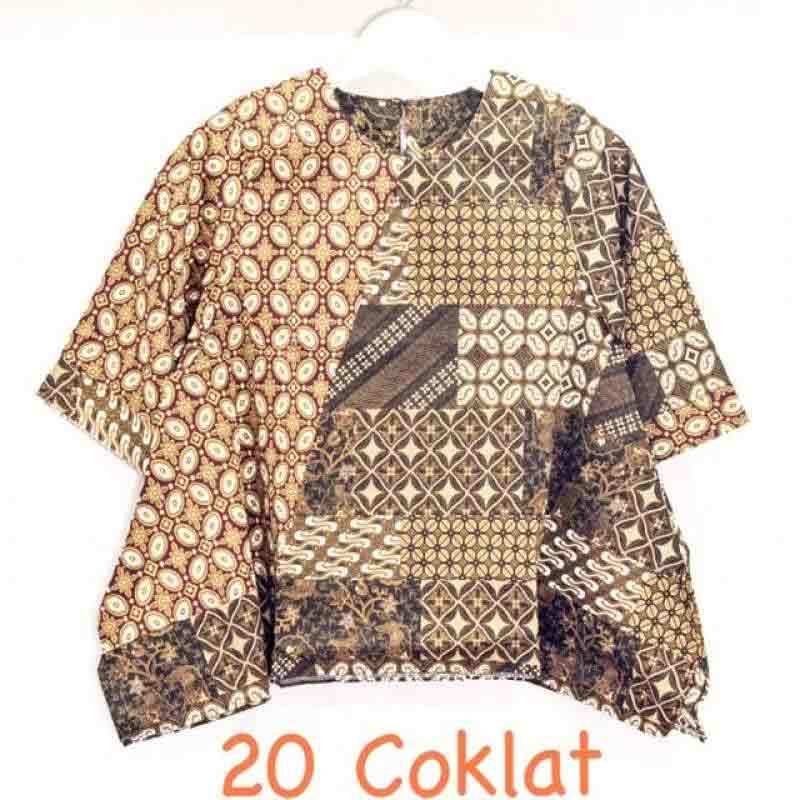 Jual Abk1 Baju Batik Wanita Lengan Pendek Model Asimetris Ikat Samping U Atasan Kerja Bhn Katun Strecth Terbaru Juli 2021 Blibli