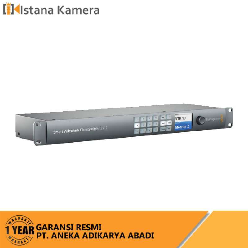 Blackmagic Design Smart Videohub CleanSwitch 12 x 12 6G-SDI