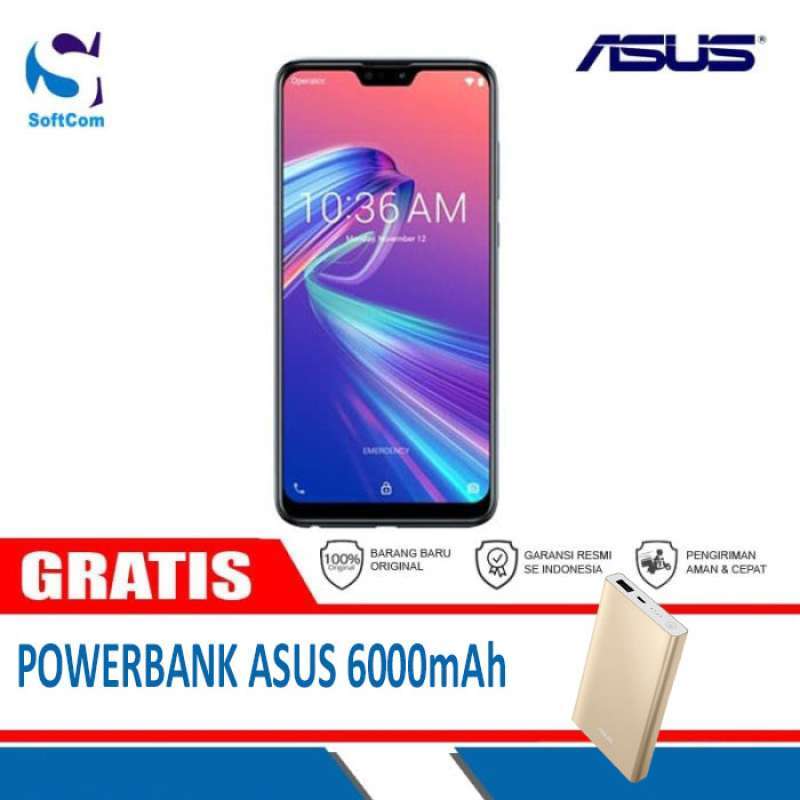 Jual Asus Zenfone Max Pro M2 Zb631kl Smartphone 3gb 32gb Free Powerbank 6000 Mah Online November 2020 Blibli Com