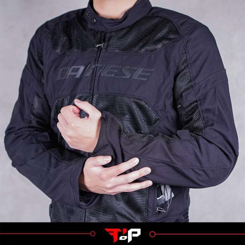 Jual DAINESE JACKET AIR FRAME D1 TEX BLACK JAKET MOTOR di Seller