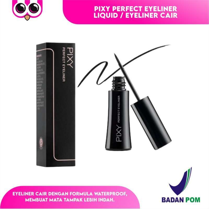 Jual PIXY PERFECT EYELINER LIQUID EYE LINER RIASAN MATA di