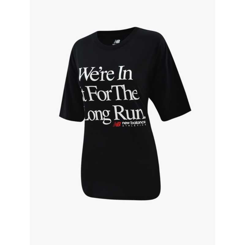 Promo New Balance Essentials Icon Long Run Women's Tee -AWT01516B|Baju Olahraga Wanita - Black M di Seller GRANESIA Official Store - Kota Yogyakarta, DI Yogyakarta | Blibli