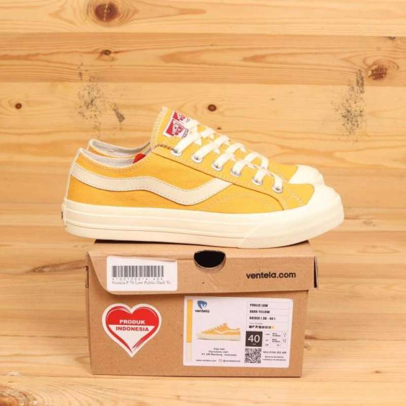 Jual Ventela Public Low Dark Yellow Original Terbaru Juli 2021 Blibli