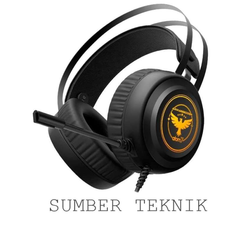Jual Headset Gaming Armaggeddon Atom 7 7 Colour Lighting Pulsating Efx Murah Desember 2020 Blibli