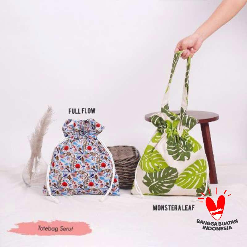 Tote bag serut deals
