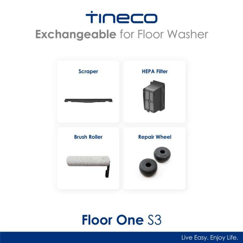 Promo Tineco S5 COMBO hepa filter / tineco one floor S5 combo vacuum Diskon  50% di Seller TOBBY ST - Wijaya Kusuma, Kota Jakarta Barat