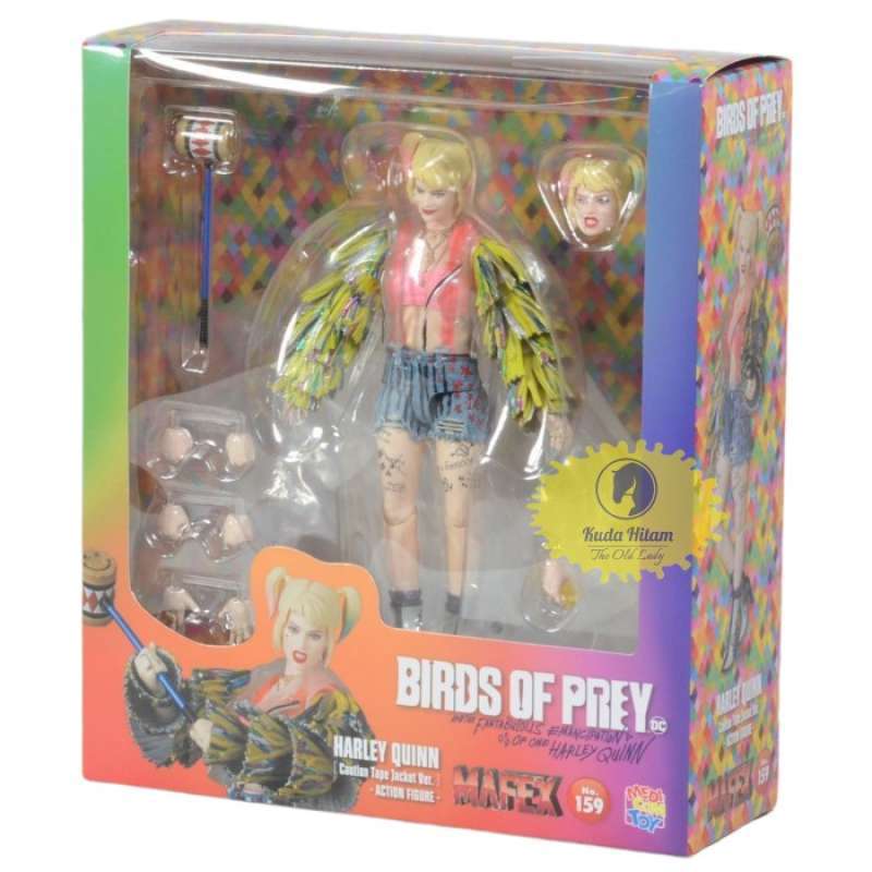 Jual Mafex 159 Harley Quinn Birds Of Prey Caution Tape Jacket Ver