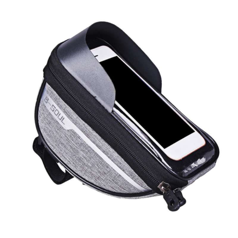 Jual Cycling Bags Bicycle Frame Pannier Bike Handle Bar Bag For Cell Phone 7 Holder Online Desember 2020 Blibli