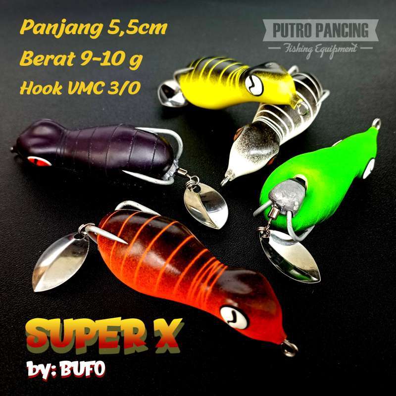 Jual Lure Superx Blade By Bufo Soft Frog Softfrog - -e Di Seller