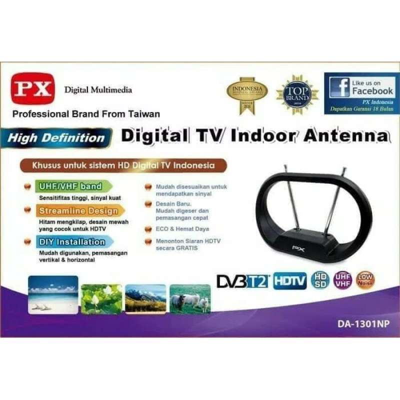 Jual Antena Murah Kualitas Terbaik PX DA 1301NPAntena TV digital / Analog  Indoor Online Desember 2020 | Blibli