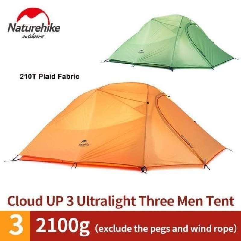 Cloud up 3 ultralight three men tent hotsell