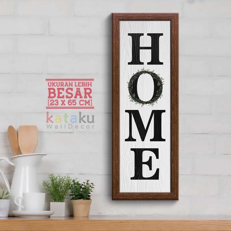 Jual Hiasan Dinding Rustic Tulisan Home Sign Dekorasi Rumah Wall Decor Terbaru Juli 2021 Blibli