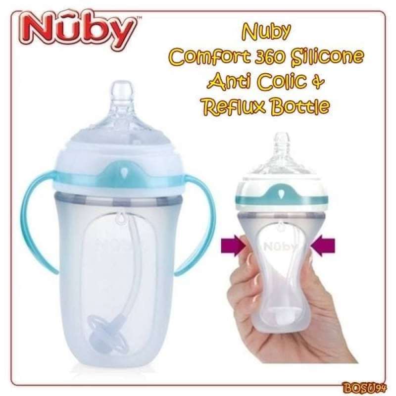 Nuby Bottle Nuby Comfort 360 Plus Silicone Nuby Comfort 360 Nuby