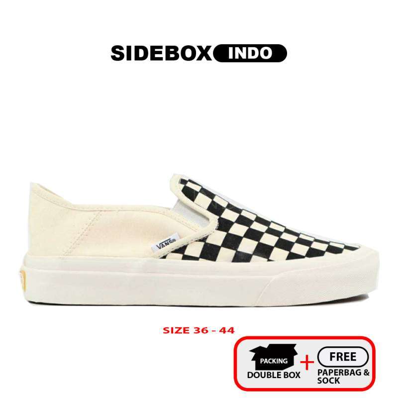 Harga vans slip on checkerboard original store