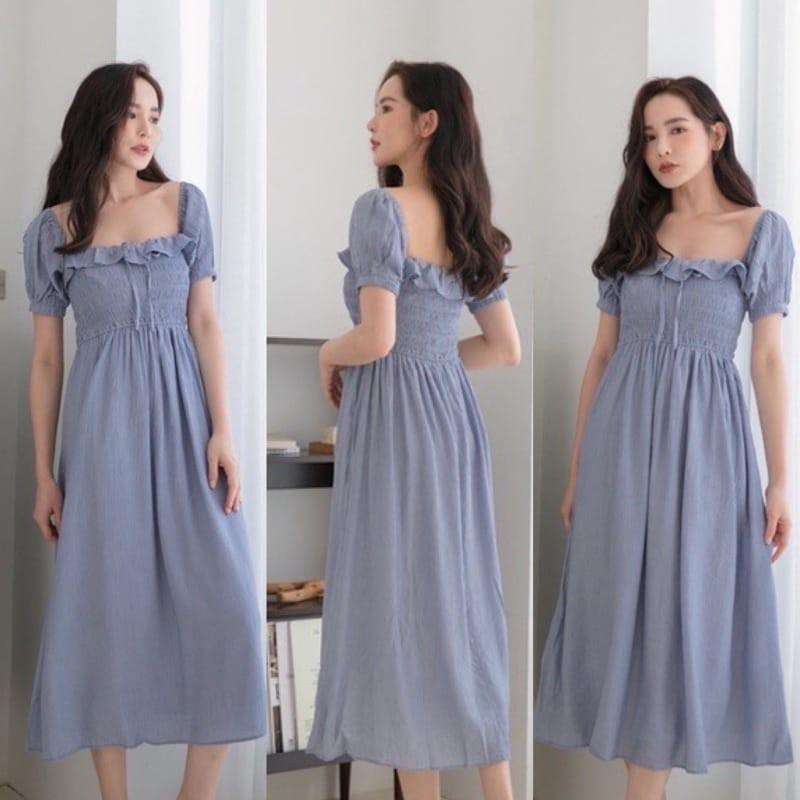 Jual Dress Vintage Bigsize Model Premium Terbaru Harga Murah November 2024