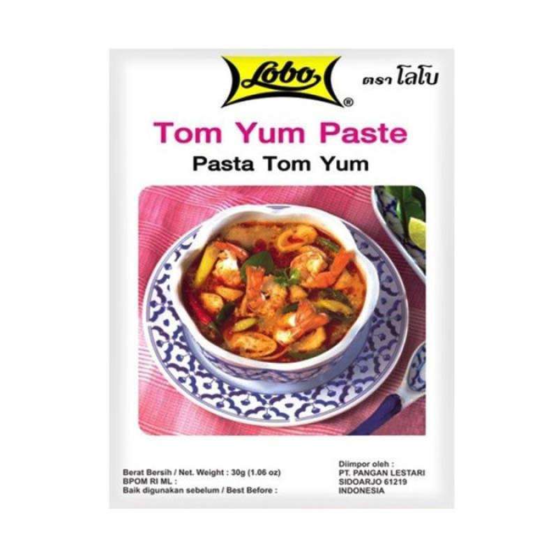 Jual 30 Gr Lobo Tom Yum Paste Pasta Tom Yam Bumbu Tom Yam Lobo Tomyam Murah Mei 2021 Blibli