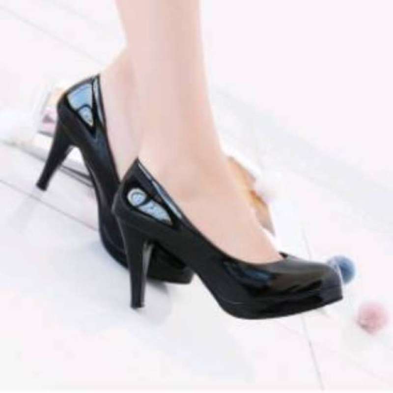 Jual Clarisse PANTOFEL HEELS PESTA Moka 