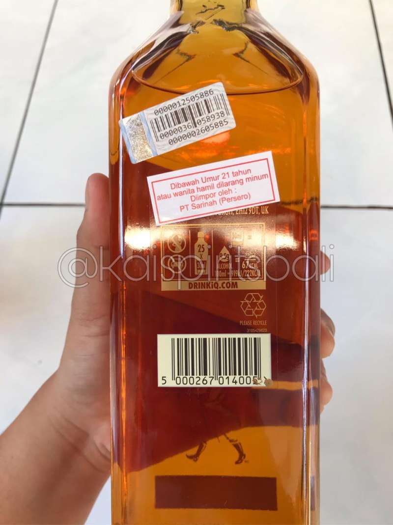 Jual Johnnie Walker Red Label di Seller Kai Spirits Bali ...