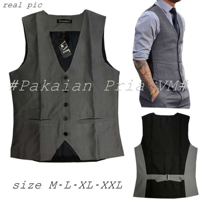 Jual Vm Rompi Jas Vest Blazer Abu Kombinasi Vest 033 Murah Mei 2021 Blibli Jual Vm Rompi Jas Vest Blazer Abu Kombinasi Vest 033 Murah Mei 2021 Blibli