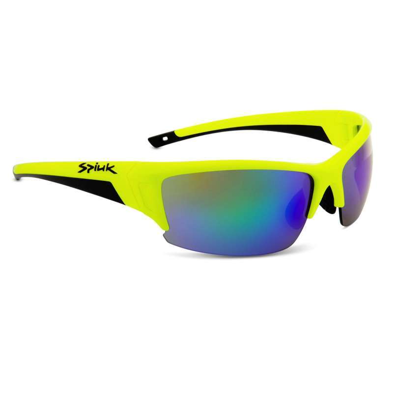 Kacamata Sepeda Spiuk Binomio Sunglasses Yellow Hi Vis Black
