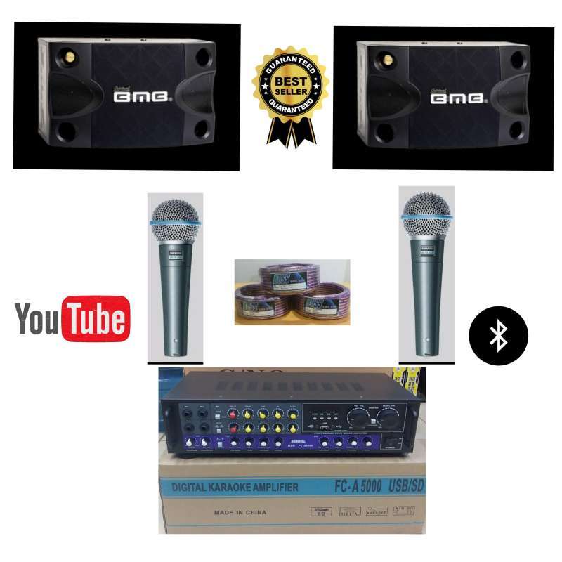 Paket Karaoke Bmb 8in Ampli Bluetooth Suport Smart Tv Terbaru Agustus 2021 Harga Murah Kualitas Terjamin Blibli