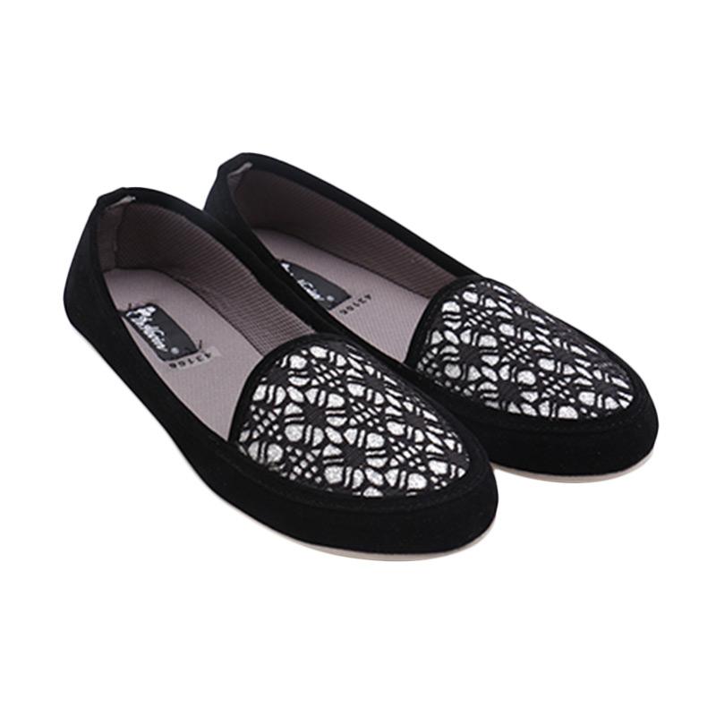 Dr.Kevin 43166 Ladies Flat Shoes Sepatu Wanita - Black