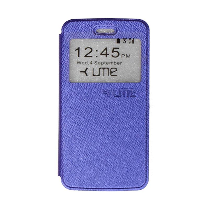 UME Himax M2 Flip Cover Flipshell Leather Case Sarung HP Himax M2 .