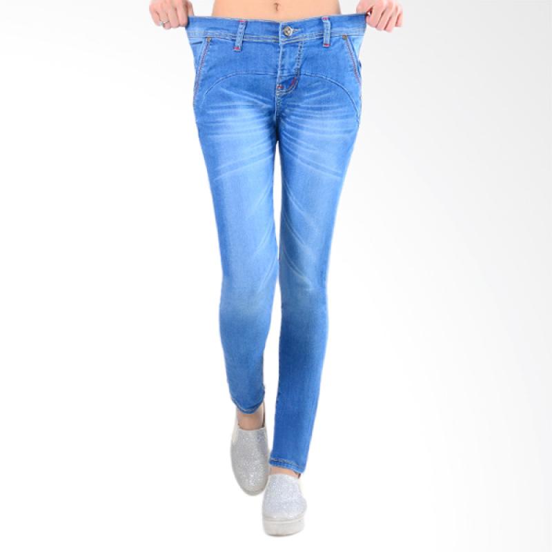 Dline MO 104A Soft Jeans Stretch Skinny Celana Wanita