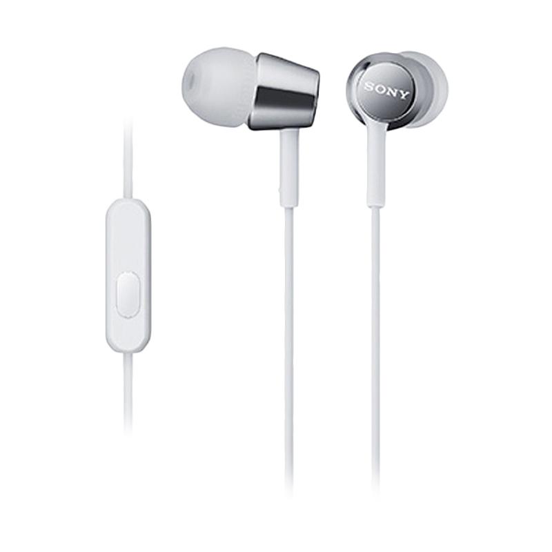 Jual SONY MDR-EX150AP Earphone - Putih 