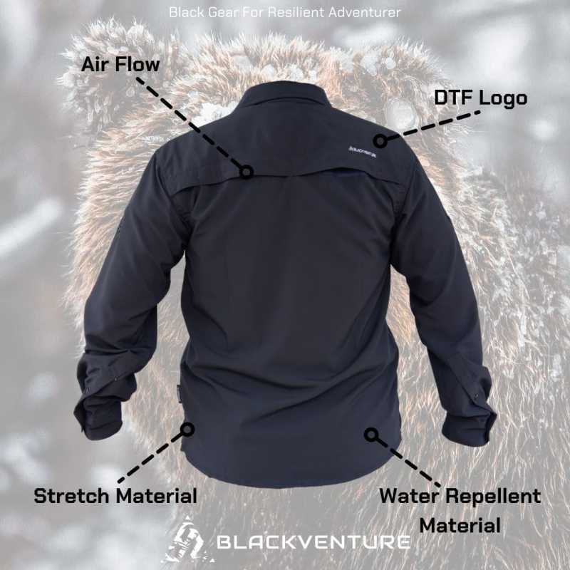 Jual Blackventure - Black Bear Shirt 