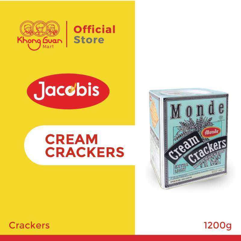 Monde cream crackers