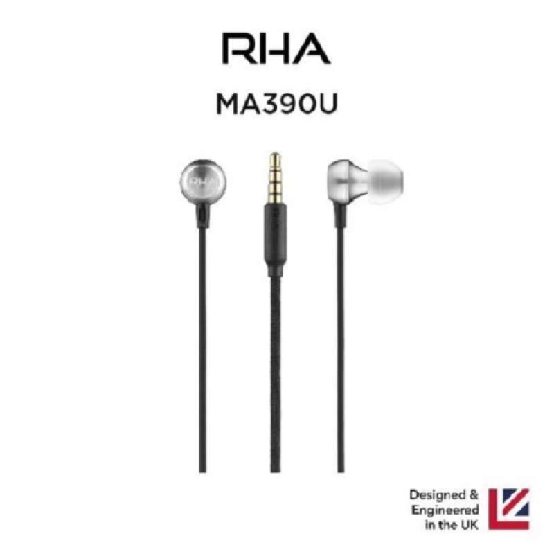 Jual RHA Headset Noice Isolating In Ear Headset MA390U Silver