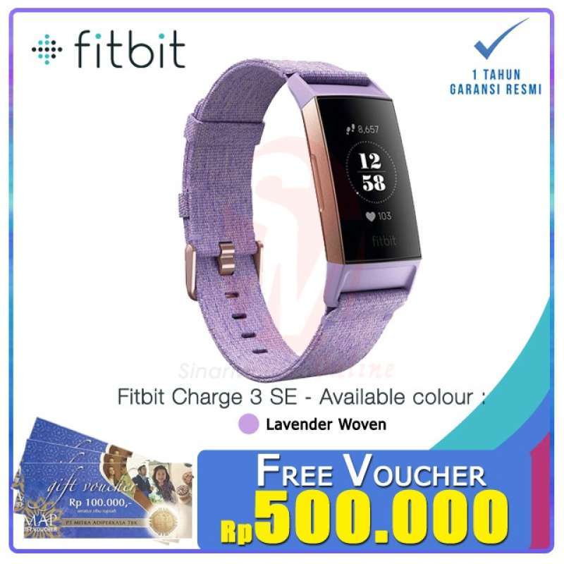 Fitbit charge 3 clearance special edition lavender aluminium