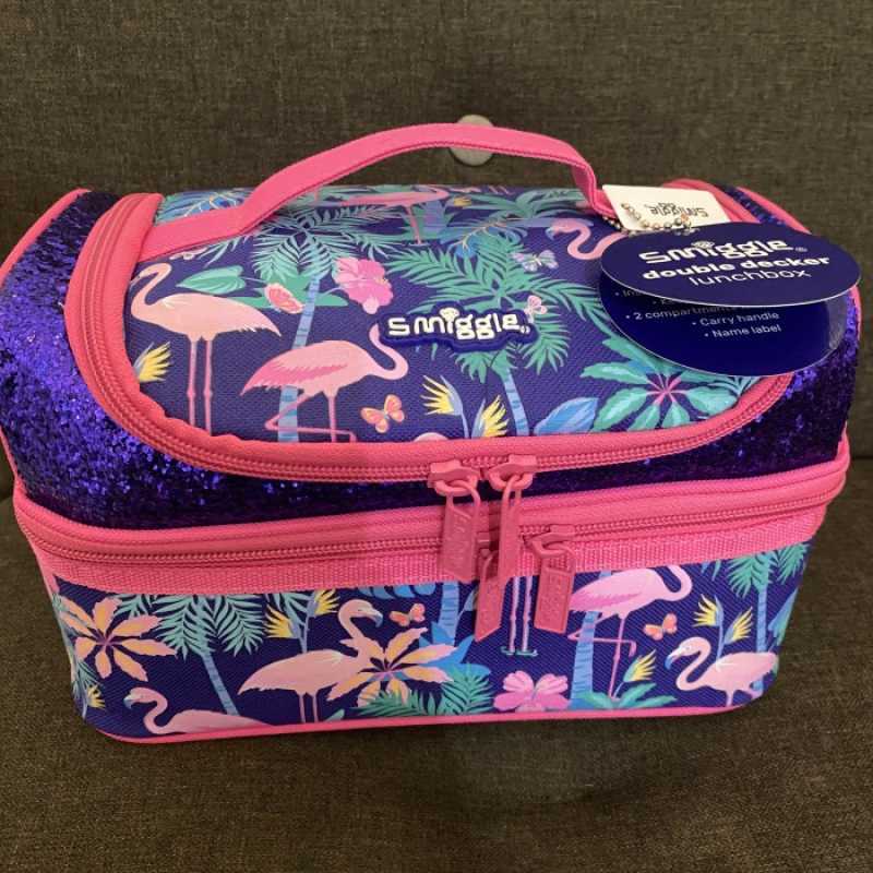 Jual Smiggle Lunch Box Bag Flower Pink 