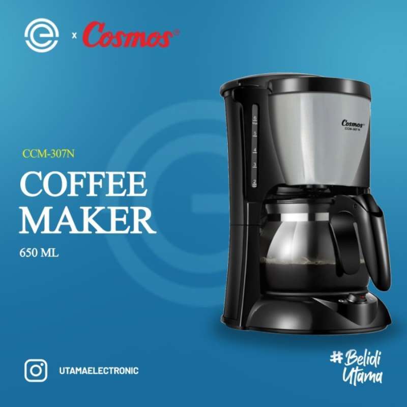 Jual COSMOS Coffee Maker 650mL CCM-307N 