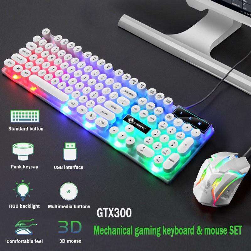 Jual keyboard mechanical komputer Set Gaming Mouse dan ...
